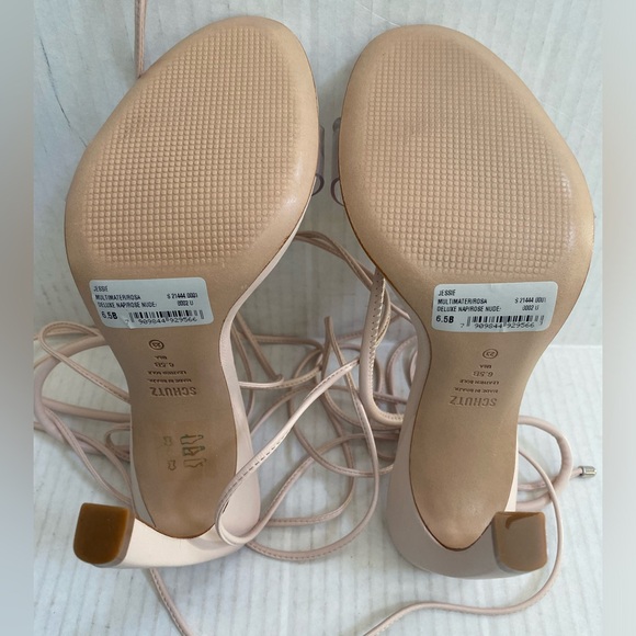 Jessie Vinyl & Nappa Leather Sandal NWT Size 6.5 Revolve - Picture 10 of 10